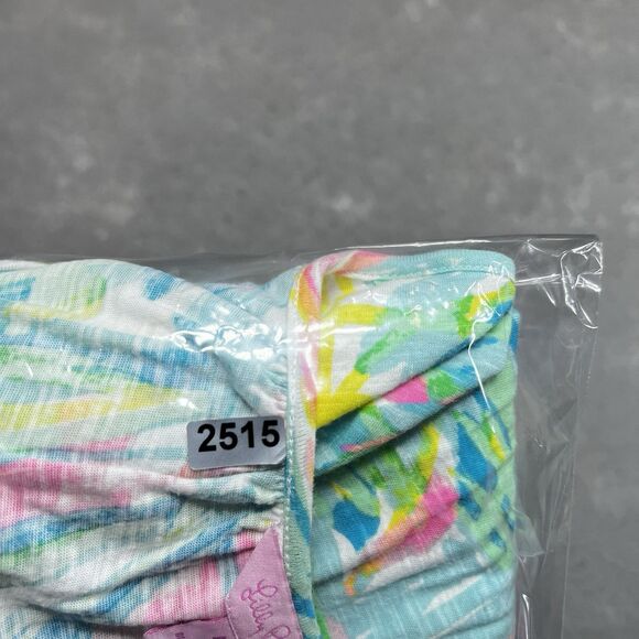 Lilly Pulitzer Top Womens Size M Linzy Tassel Sea Salt And Sun Colorful Knit - Picture 11 of 12